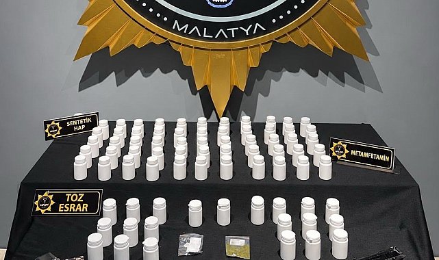 Malatya'da uyuşturucu operasyonu: 2 gözaltı