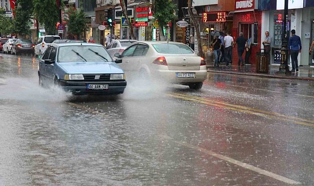 Malatya'nın güney kesimleri için kuvvetli yağış uyarısı