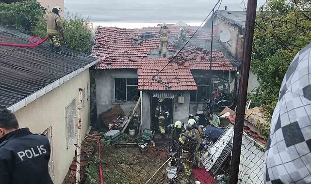 Maltepe'de gecekondu yangını: 12 yaşındaki çocuk hayatını kaybetti