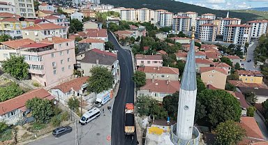 Maltepe'de asfalt seferberliği devam ediyor