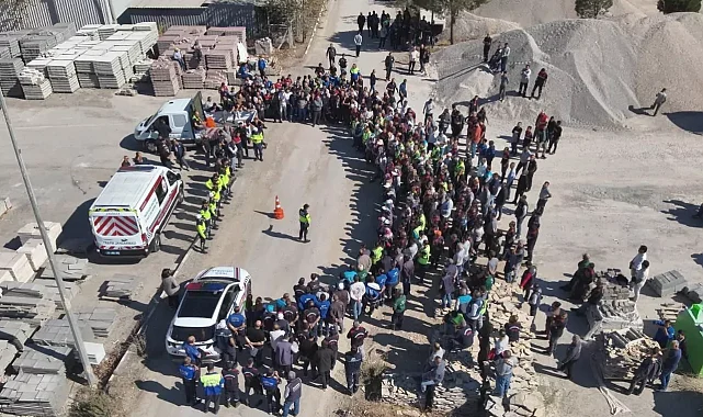 Manisa Büyükşehir personeline yol ve cadde çalışmalarında güvenlik eğitimi