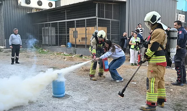 Manisa Büyükşehir'den acil durumlara hazırlık eğitimi
