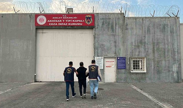 Manisa'da 78 yıl 11 ay hapis cezasıyla aranan şahıs yakalandı