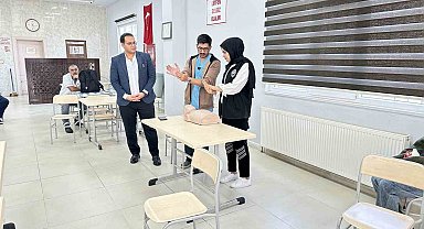 Mardin'de hayat kurtaran "Heimlich" manevrası anlatıldı