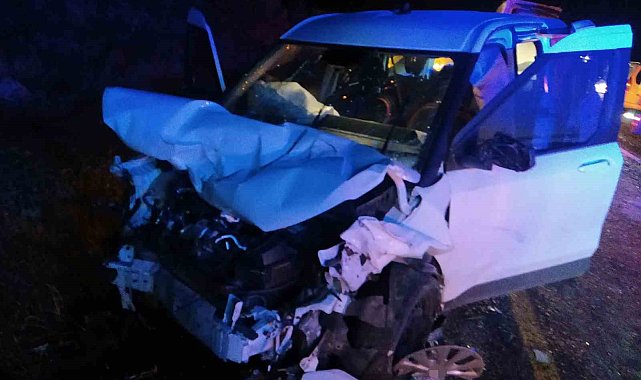 Mardin'de otomobil ile ticari araç çarpıştı: 1 ölü, 3 yaralı