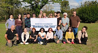 Marmara'da ekoloji savunucuları aynı haritada buluştu... Marmara için dayanışma ağı kuruluyor