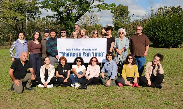 Marmara'da ekoloji savunucuları aynı haritada buluştu... Marmara için dayanışma ağı kuruluyor