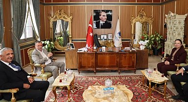 MASKİ'den Şehzadeler ve Yunusemre belediyelerine iş birliği ziyareti