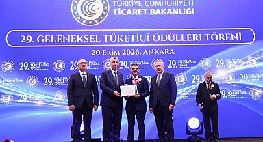 Mehmet Çetinkaya'ya anlamlı ödül