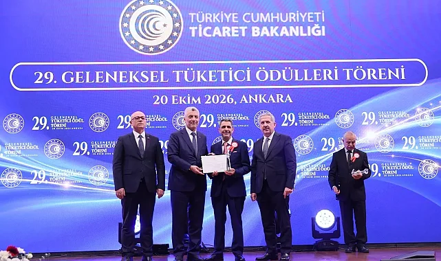 Mehmet Çetinkaya'ya anlamlı ödül