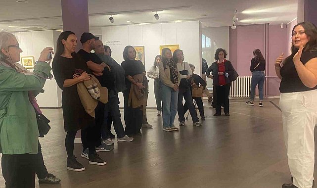 Melahat ve Eşref Üren çiftinin eserleri "Yan Yana" sergisinde buluştu
