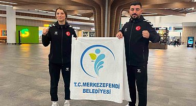 Merkezefendi'nin milli boksörü Nefise Kaymakçı Avrupa ringinde