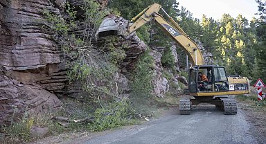 Mersin'de 14 kilometrelik yayla yolu yenilendi
