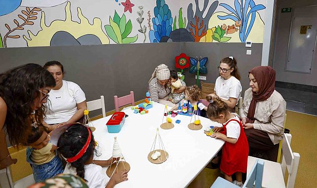 Mersin'de oyun atölyeleri çocukların gelişimine katkı sağlıyor