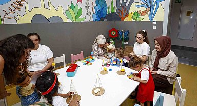 Mersin'de oyun atölyeleri çocukların gelişimine katkı sağlıyor