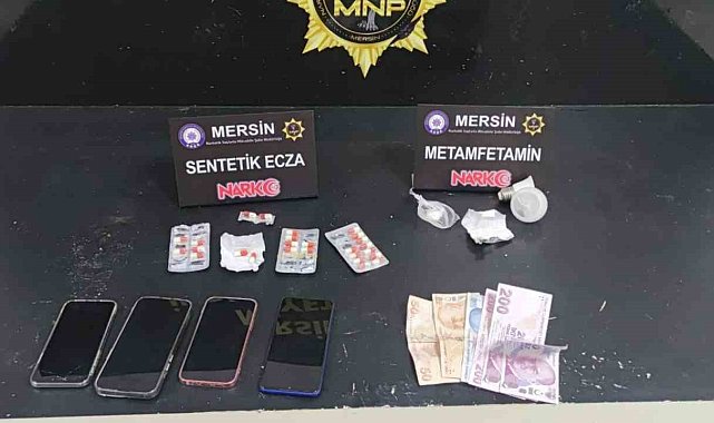 Mersin'de torbacı operasyonu: 5 tutuklama