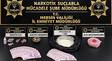 Mersin'de uyuşturucu operasyonu: 2 tutuklama