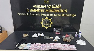 Mersin'de uyuşturucu operasyonu: 2 tutuklama
