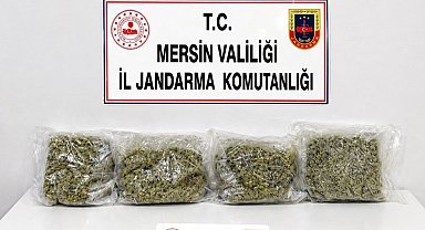 Mersin'de uyuşturucu satıcılarına operasyon: 4 gözaltı