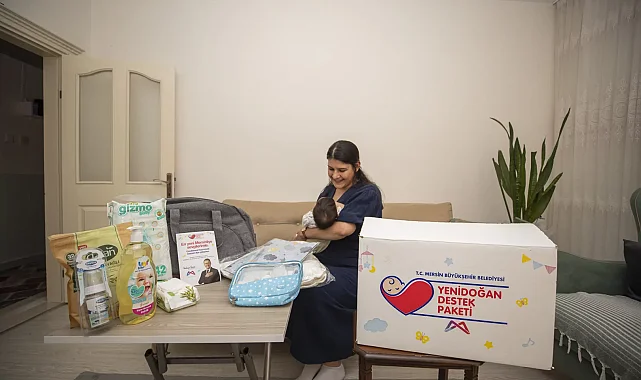 Mersin'de Hoş Geldin Bebek projesiyle ailelere destek