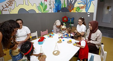 Mersin'de minikler oyunla öğreniyor