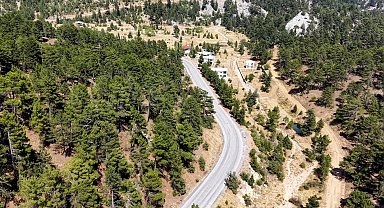 Mersin'de yayla yolları güvenli ve konforlu hale geliyor