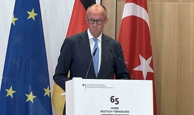Merz: "Türkler, olağanüstü çalışkanlıklarıyla bugün içinde bulunduğumuz refahın altyapısını oluşturdular"