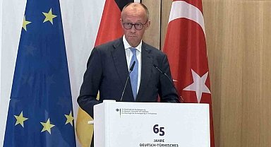 Merz: "Türkler, olağanüstü çalışkanlıklarıyla bugün içinde bulunduğumuz refahın altyapısını oluşturdular"