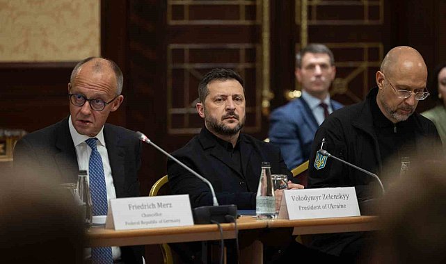 Merz: "Ukrayna'ya yardım sağlamak Almanya'nın ulusal çıkarları doğrultusunda"