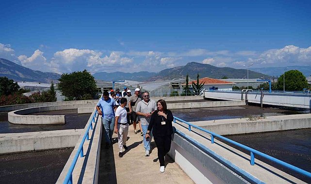 MESKİ'nin arıtma tesisinde Alman heyetten teknik inceleme
