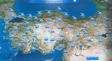 Meteoroloji uyardı: "Kuvvetli yağışa karşı dikkatli olalım"