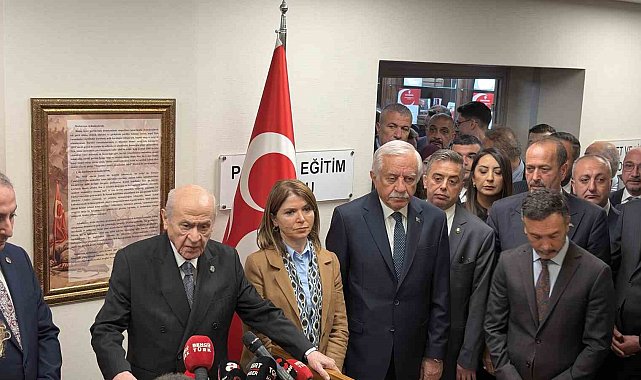 MHP lideri Bahçeli: "Siyasallaşma koordinatörlüğü İmralı'da bulunan kişinin de hakkıdır"