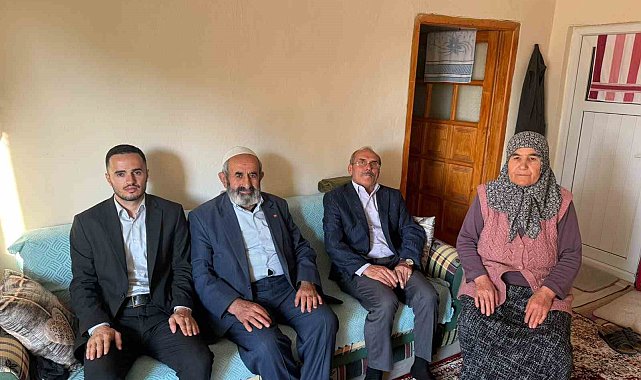 MHP'li heyetten Kuluncak'ta şehit ailelerine ziyaret