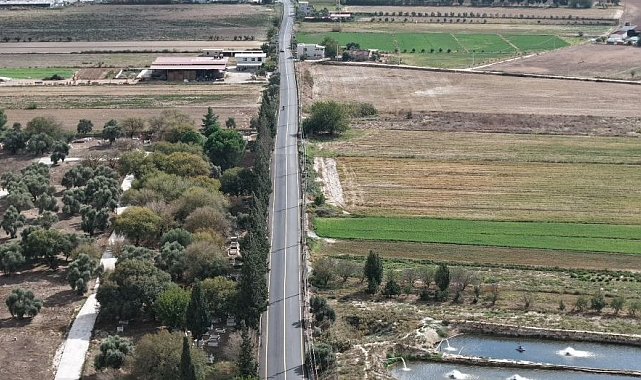 Milas'ta 5,8 kilometrelik yol çalışması tamamlandı