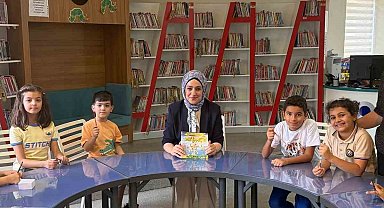 Minik okurlar kitaplarla hayal dünyasına yolculuk yaptı
