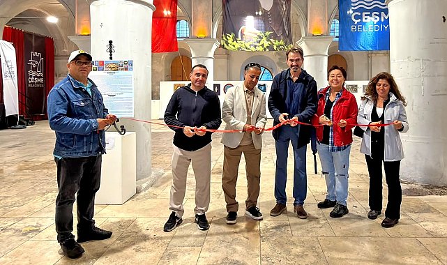Mitolojiden Ege manzaralarına uzanan sergi Çeşme'de