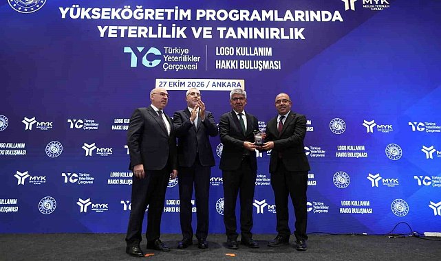 MSKÜ'nün TYÇ başarısı ödülle taçlandı