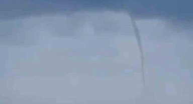 Mudanya açıklarında hortum paniği