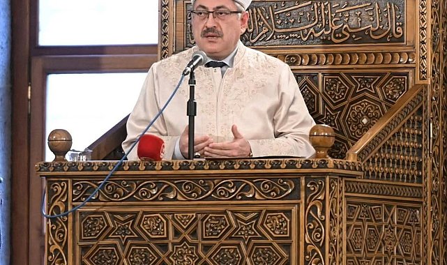 Müftü Çapçı: "Camiler cennet vatanımızın manevi tapularıdır"