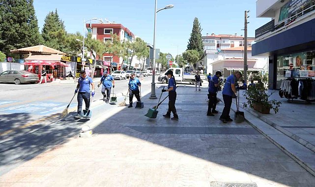 Muğla Büyükşehir'den sağlıklı ve temiz çevre için yoğun mesai