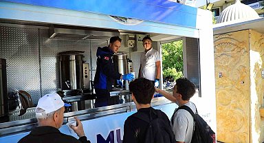 Muğla Büyükşehir'den Üniversite yerleşkesinde çorba ikramı