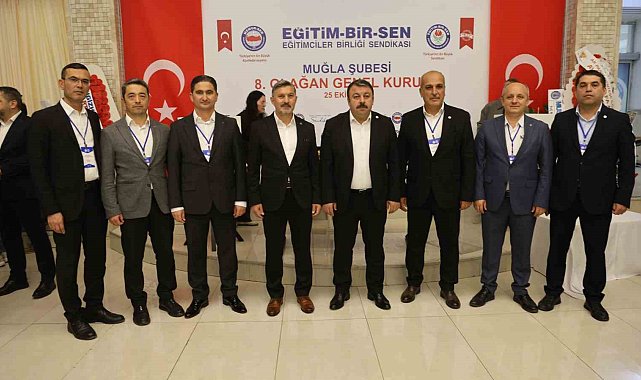 Muğla Eğitim-Bir-Sen'de Uçak güven tazeledi