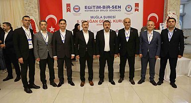 Muğla Eğitim-Bir-Sen'de Uçak güven tazeledi