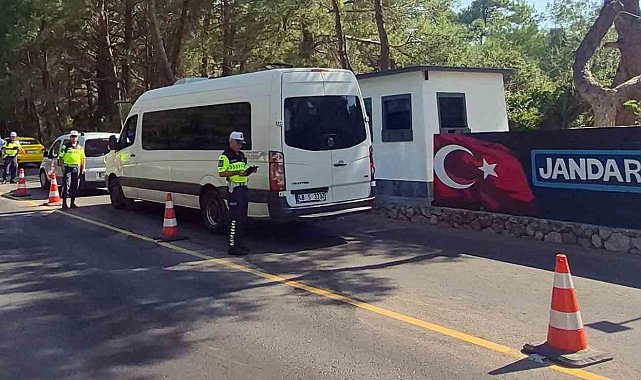 Muğla'da bir haftada 233 araç trafikten men edildi