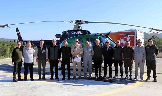 Muğla'da görevli orman yangınları hava araçlarının görevleri sona erdi