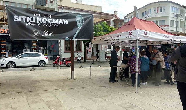 Muğla'da Sıtkı Davut Koçman anısına lokma hayrı yapıldı