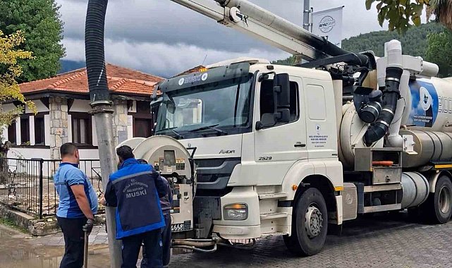 Muğla'da yağış mesaisi: 20 su baskınına müdahale edildi