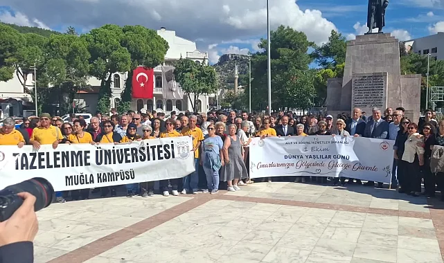 Muğla'da Dünya Yaşlılar Günü buluşması
