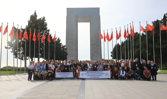 Muğla'dan Çanakkale'ye anlamlı ziyaret