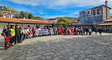 Muğlalı dağcılar Muğla'nın tarihi ve doğal güzelliklerini tanıtıyor